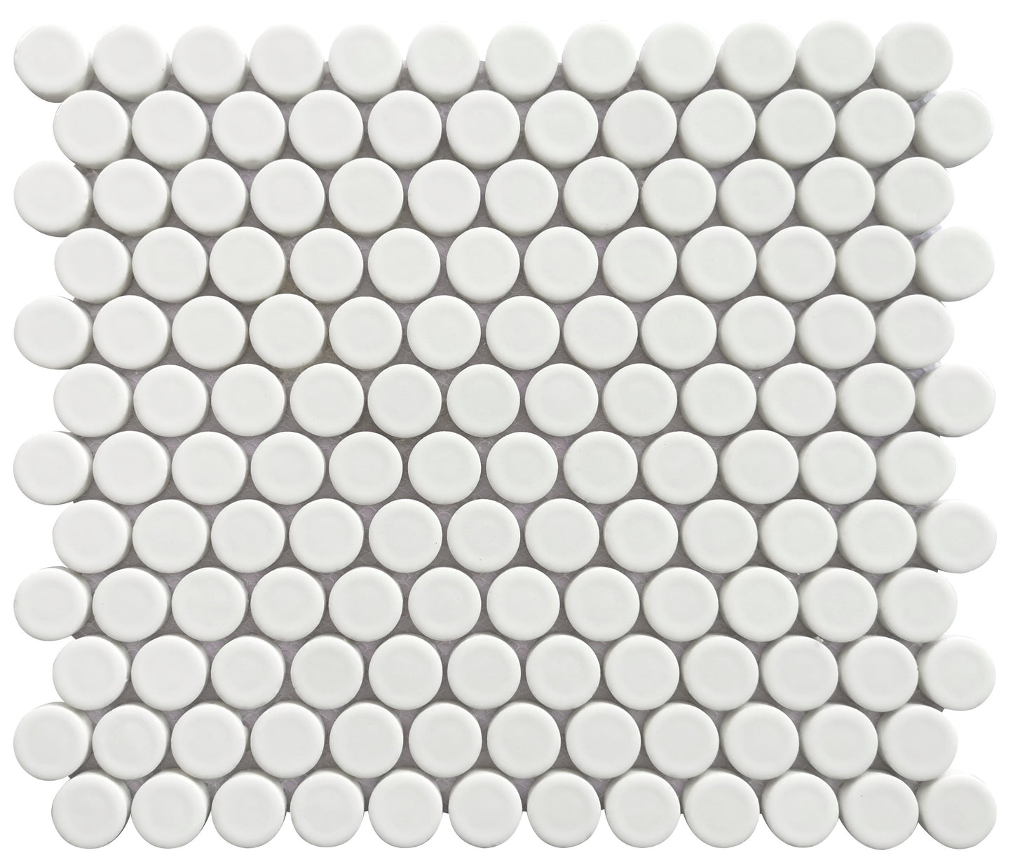 Altair Huelva Glass Penny Mosaic Floor and Tile