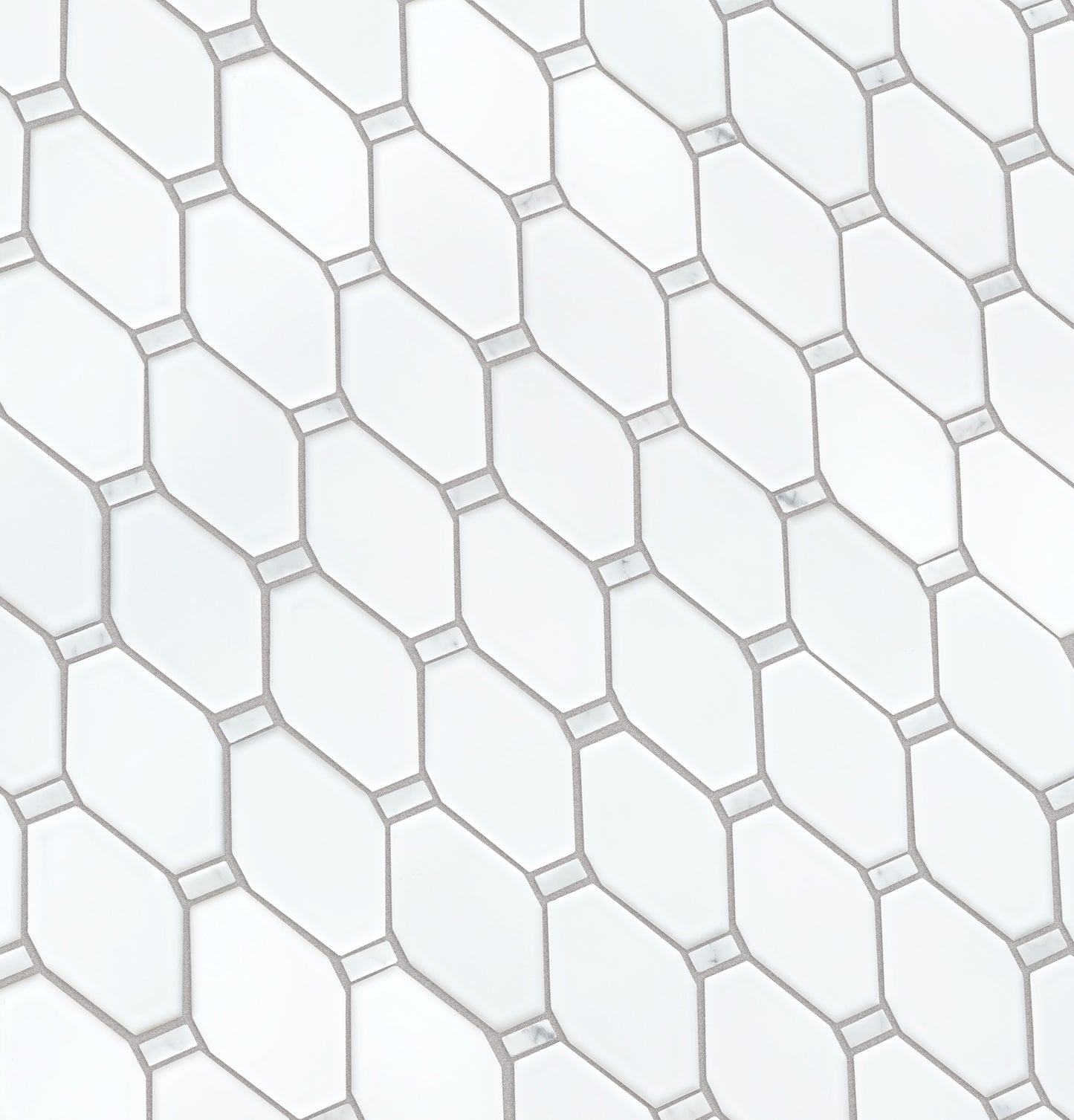 Altair Badajoz Honeycomb Glass Mosaic Floor and Wall Tile