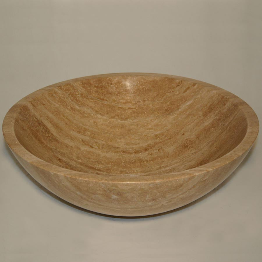 Silkroad Travertine Stone Vessel